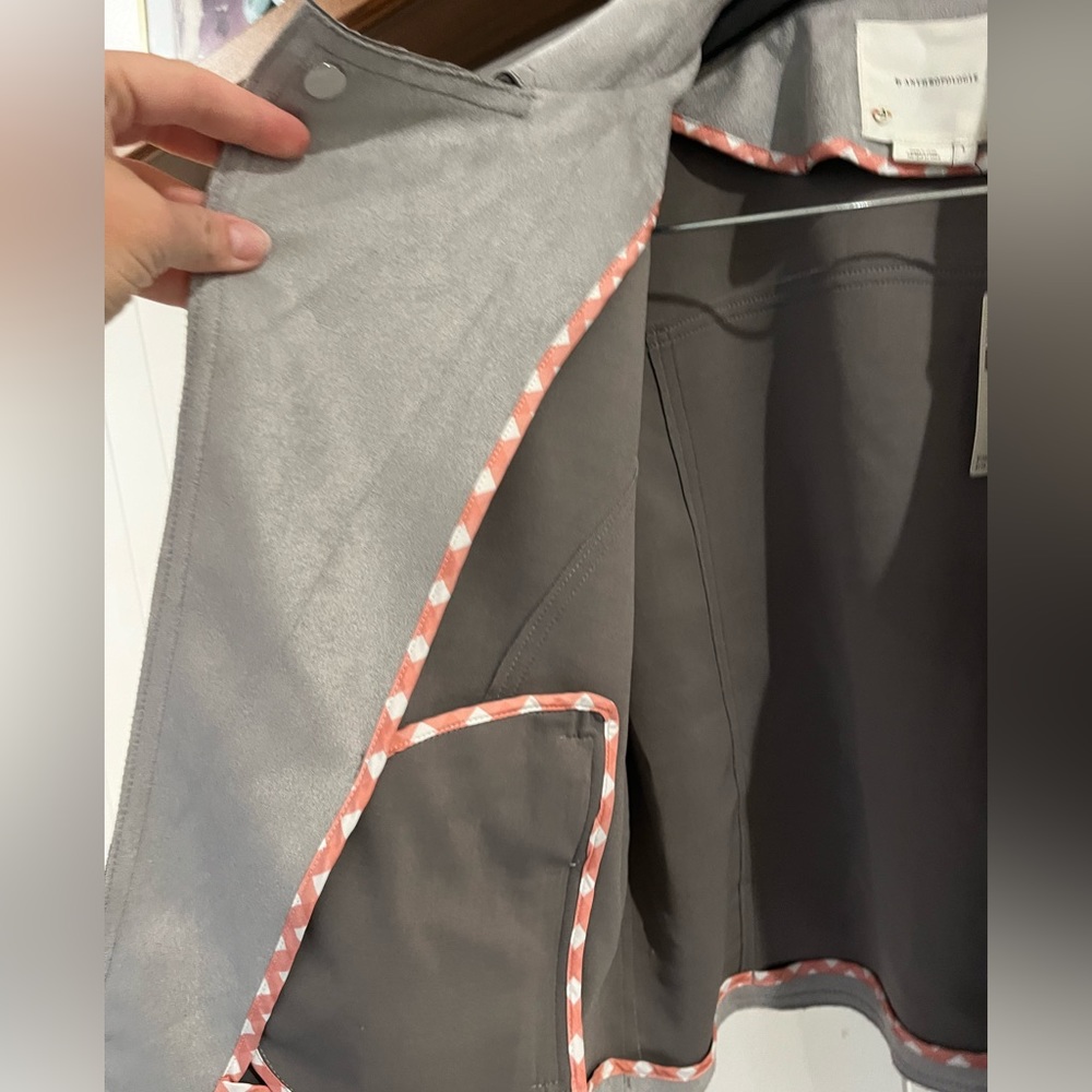Suede Anthropologie Utility Jacket - Picture 5 of 7